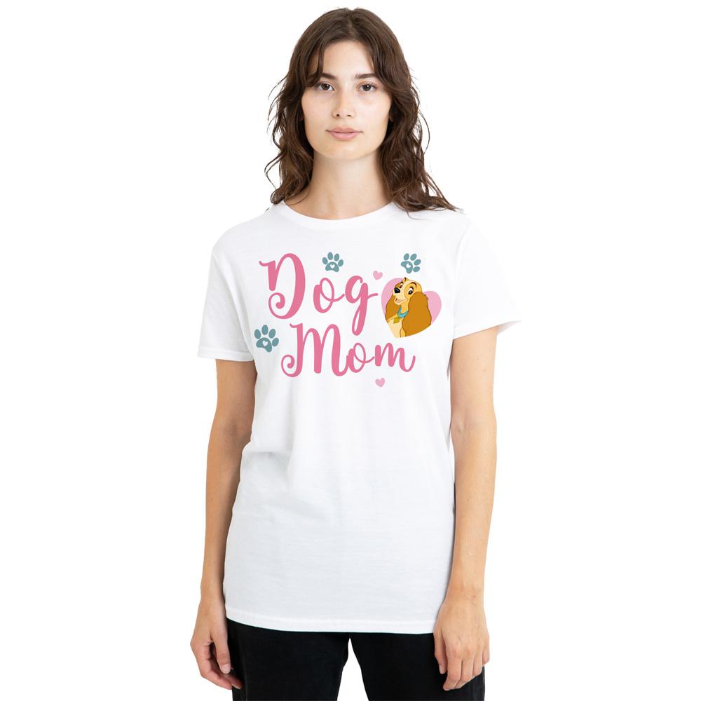 Lady And The Tramp Unisex Adult Dog Mom T-Shirt