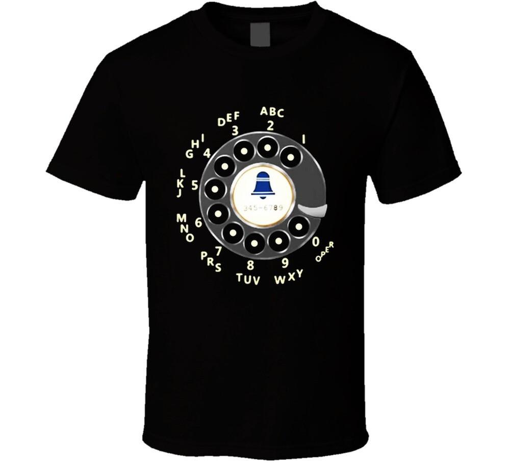 Rotary Dial Telephone T Shirt Unisex T-Shirt XXL