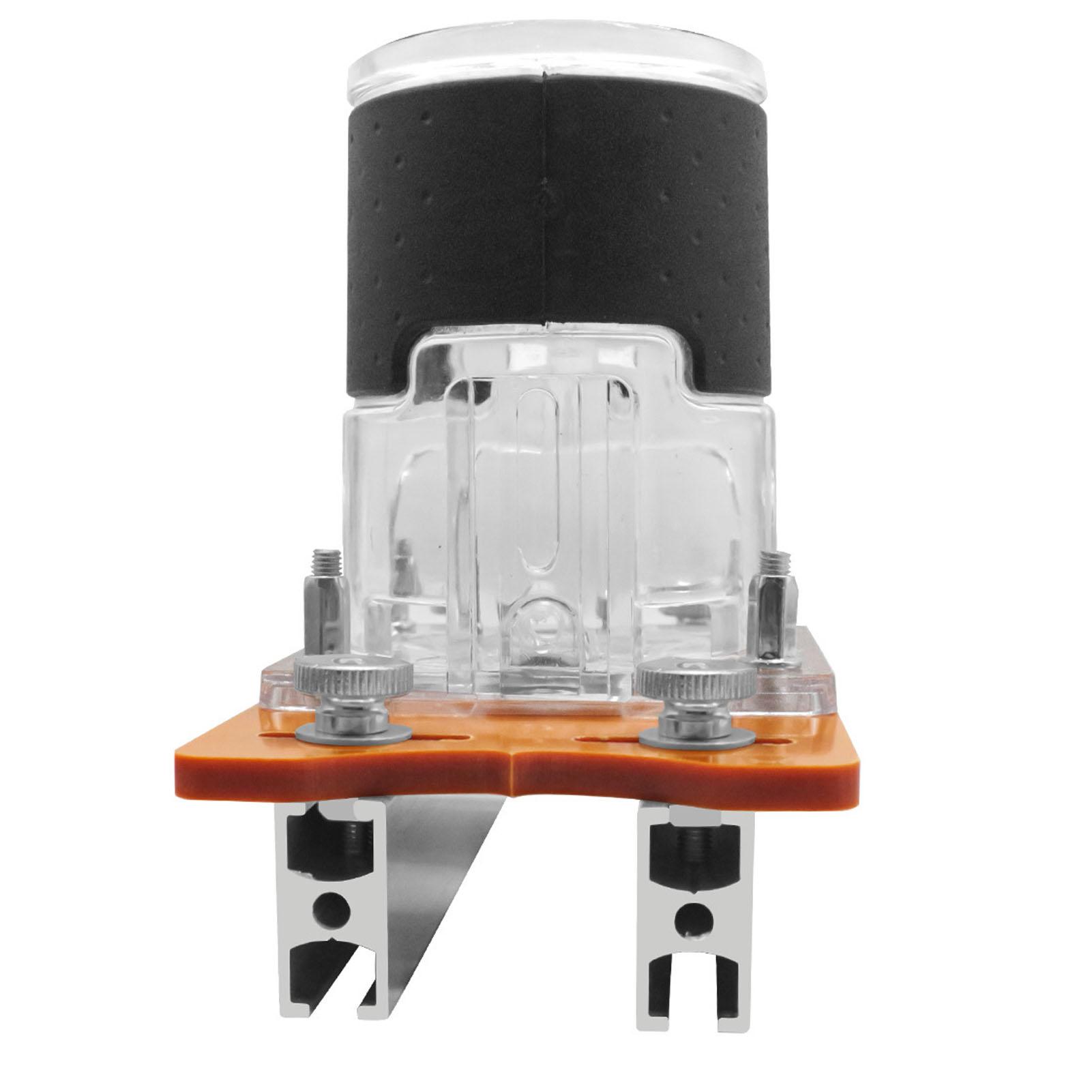 

Wood Router Base 2 in 1 Compact Wood Palm Router Base Router Slotting Bracket for Carbinet Closet Furniture белый