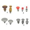 Auto Body Paintless Dent Repair Hammer Tips Screw on Interchangeable Tips Set