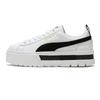 W Mayze Lth 381983 01White Black