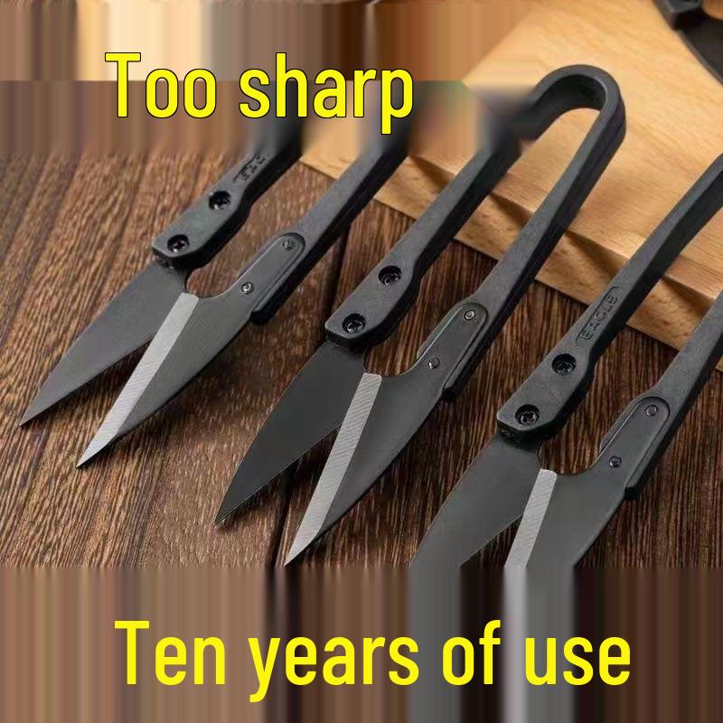 German Handmade Tailor's Sewing Scissors: Large Stainless Steel Spring for Fabric & Paper Cutting