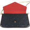 Louis Vuitton M64099 MonogramEmpreinte Pochette-Felicie Crossbody Long Wallet