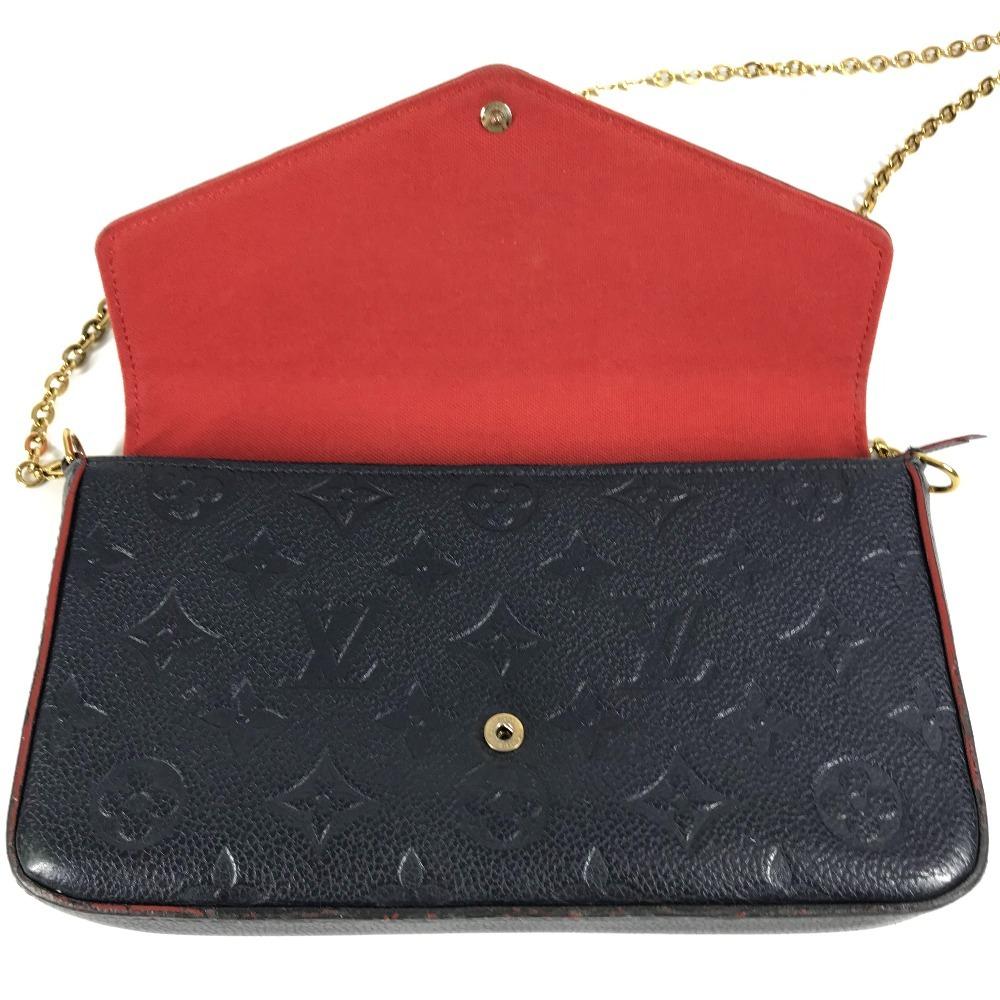 Louis Vuitton M64099 MonogramEmpreinte Pochette-Felicie Crossbody Long Wallet