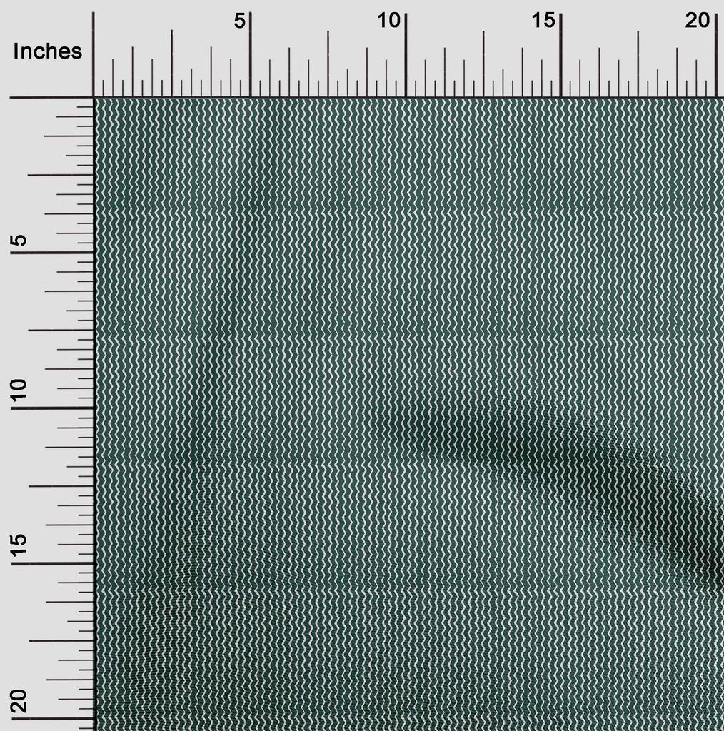 oneOone Cotton Flex Fabric Chevron Block Print Fabric BTY 40 Inches Wide