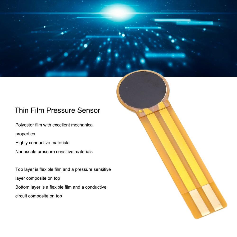 2PCS 20g-3kg Thin Film Pressure Sensor High Accuracy Flexible Design Force Sensitive Resistor Pressure Sensing Range