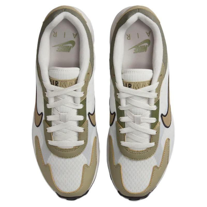 Nike Air Max Solo Low-Top Casual Running Shoes Men's White Green Sneakers Casual Shoes FN0136-001