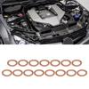 Universal Copper Drain Plug Gasket High Temperature Resistance Automotive Seal 007603-014106 007603014106 for Vehicles