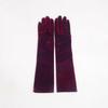 Velvet Royal Blue Gloves Punk Clubwear Mittens Retro Long Gloves  Party