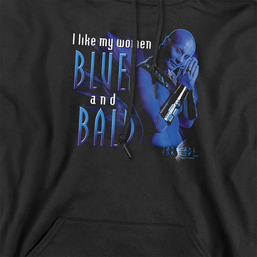 Farscape Unisex Adult Blue And Bald Hoodie
