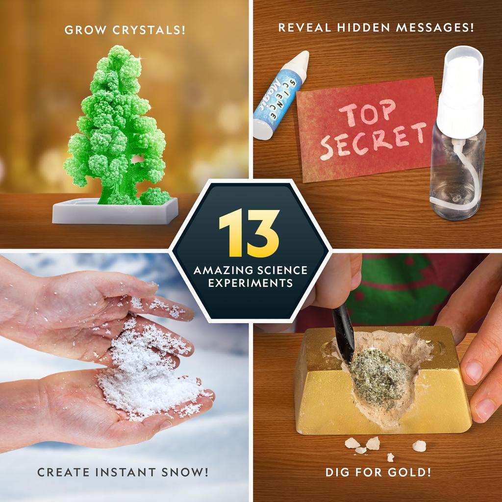 NATIONAL GEOGRAPHIC Science Kit Rock Collection Advent Calendar 2024 Jumbo Advent Calendar 24 Days of Science Gemstones and More STEM Projects for