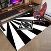 1PC Monchengladbach Emblem Rug Game Carpet, Floor Mat for Bedroom Living Room Entryway Rug, Home Decor Idea Gift for Christmas birthday