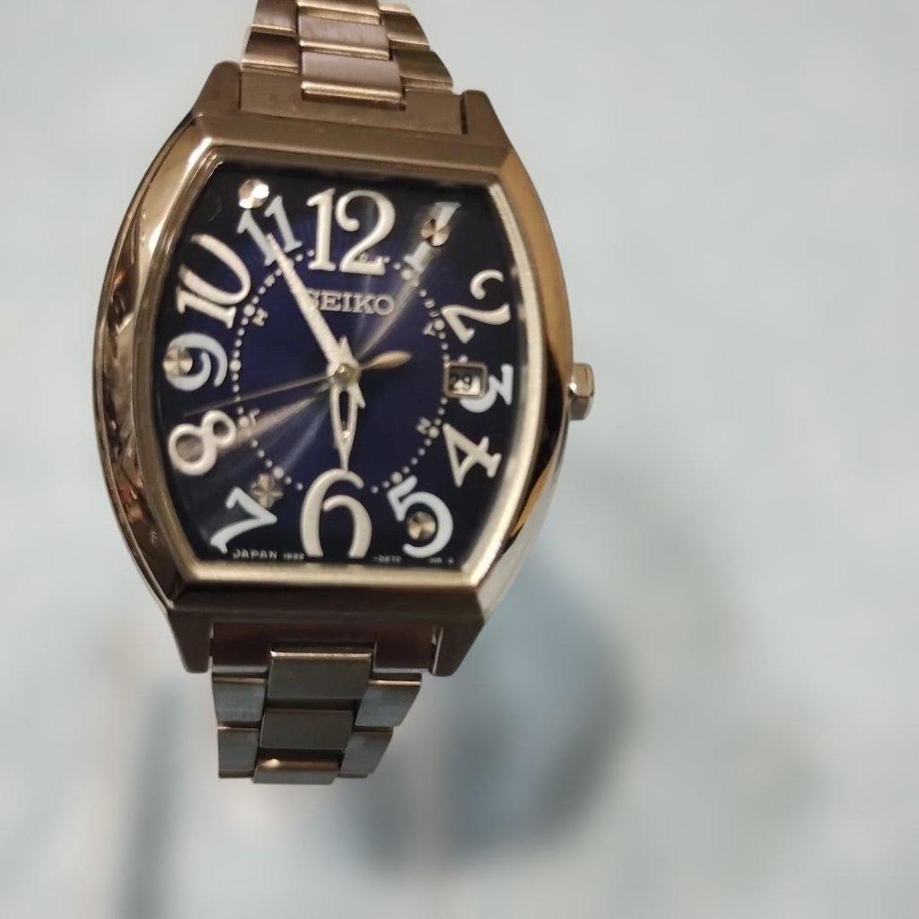 Used Navy dial! Seikokia SEIKO aftercare included