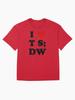 I HEART TS;DW Oversized T-Shirt