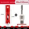 Compact Electric Hammer Water Drill Bit Set for Sharp Hole Opening in Range Hood, Wire Box, and Wall.