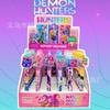Hot  K-pop Demon Hunters KPOP Theme Acrylic Gel Pen Cute Press Neutral Ballpoint Pen for Students School Stationery Supplies