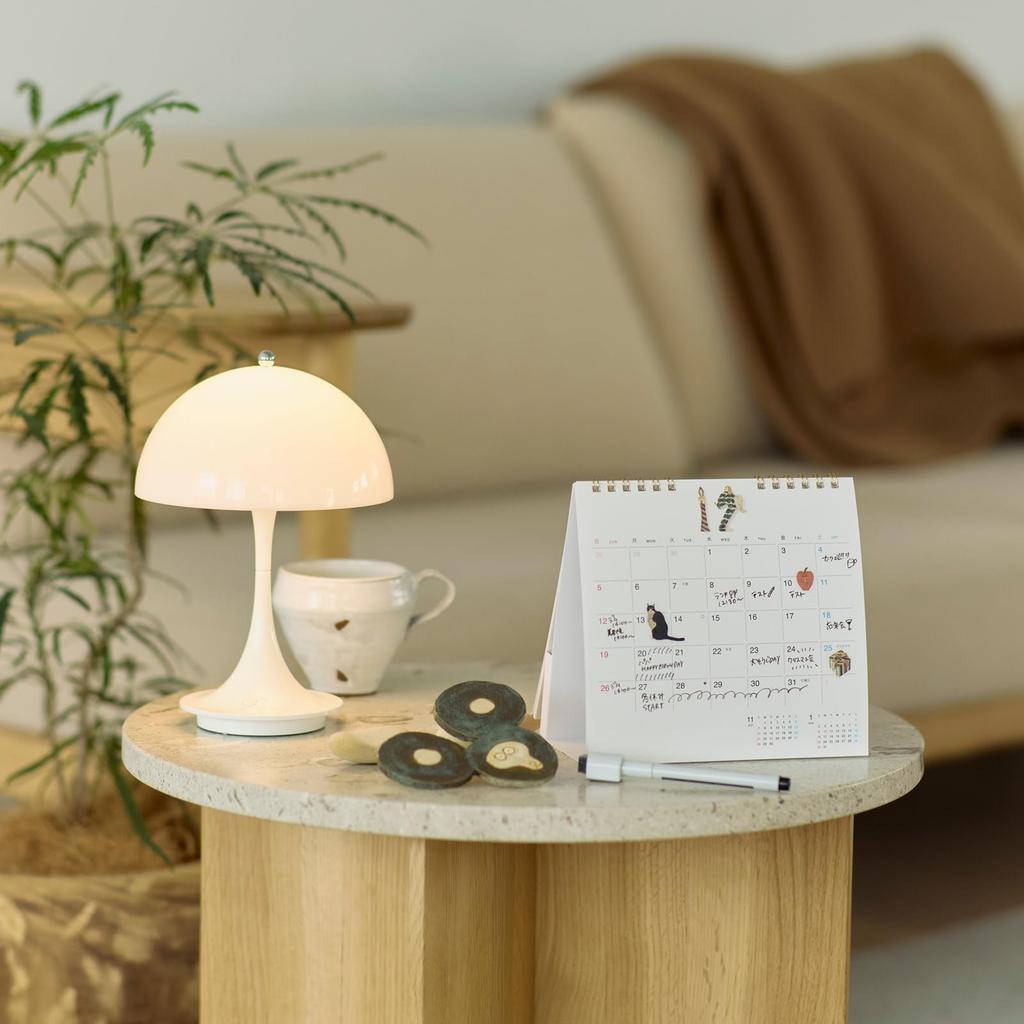 Hobonichi Whiteboard Calendar 2027 with File Pocket (Desktop)