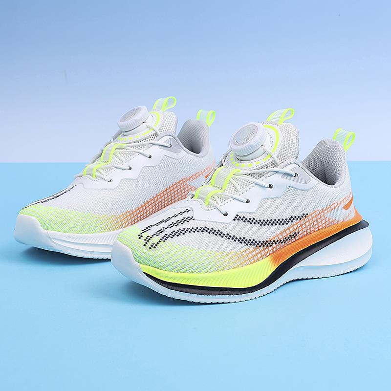 

Children s running shoes Red Rabbit 7pro rotating buckle mesh breathable shoes shock-absorbing sports shoes Primary school physical education class 31