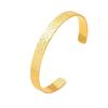 Adjustable Stainless Steel Geometric Open Cuff Bracelet for Women
