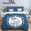 Biancheria da letto con motivo Sheffield Wednesday FC Decorazione per la casa Regalo di compleanno e festa (1 * copripiumino + 2 * federa, senza nucleo)