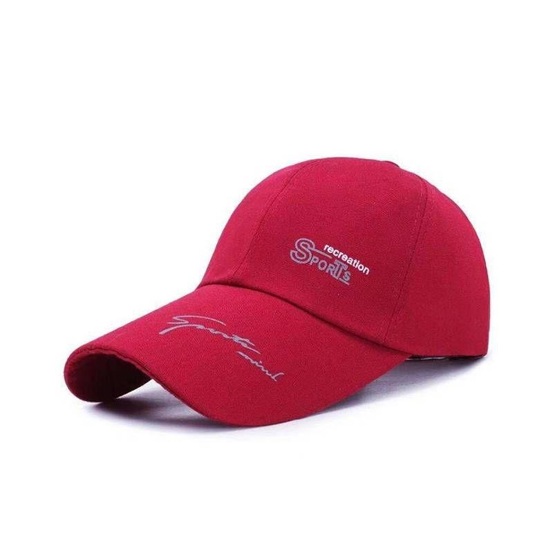 Unisex Casual Adjustable Summer Baseball Cap Black Sports Hat Sport Women Men