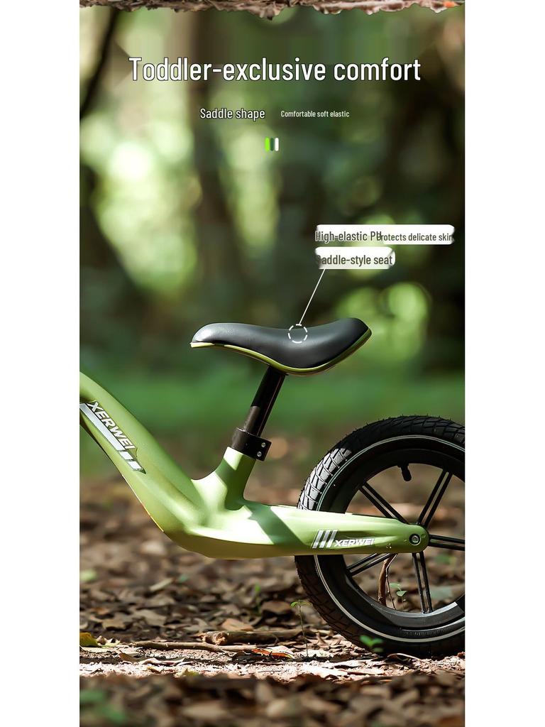Kids' 12-Inch Balance Bike for Ages 2-7