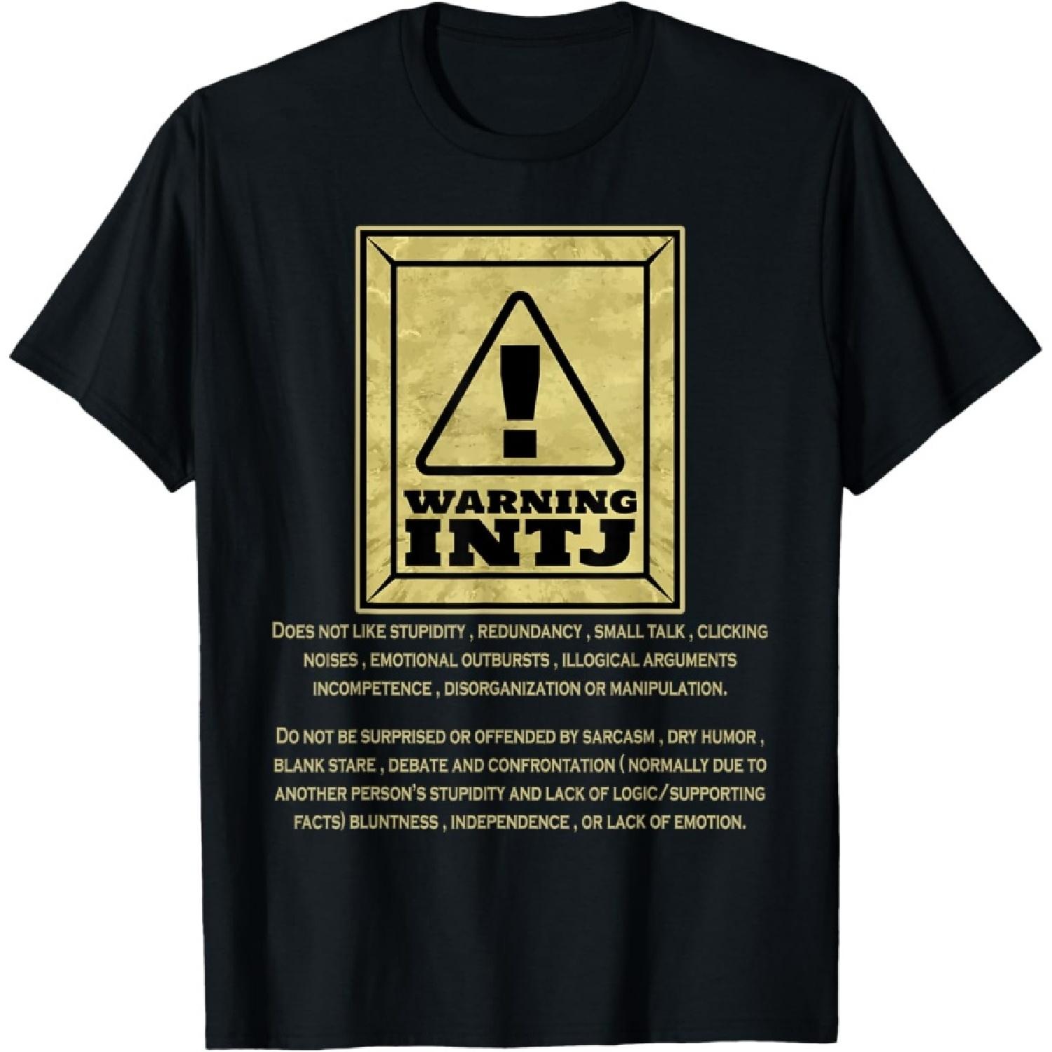 Architect INTJ personality type Intoverts Thinkers Gift T-Shirt S