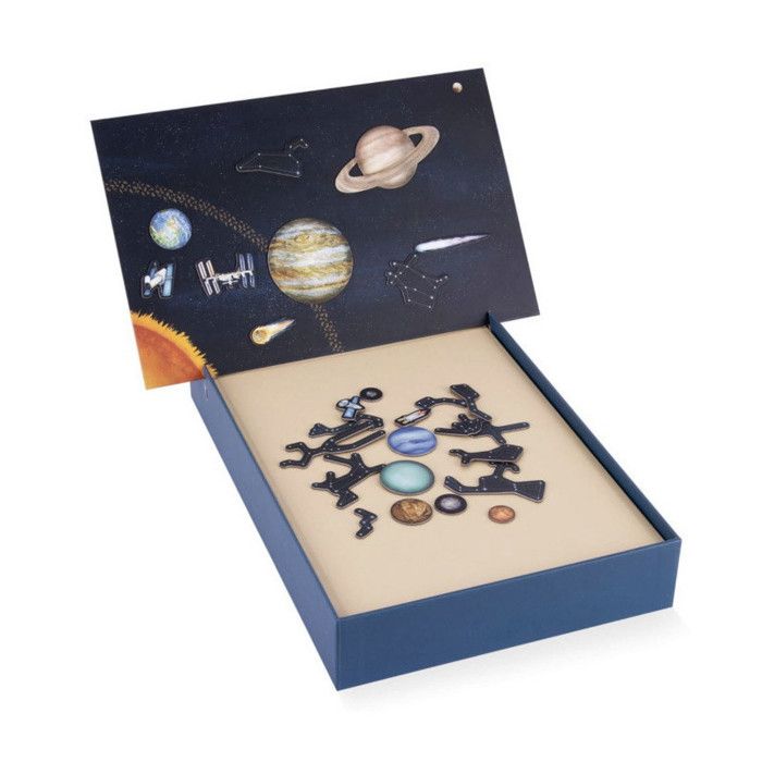 Jeu - Magnets - Puzzle magnétique - Système solaire - Enfant - Apli Kids