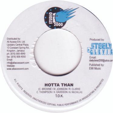 

7inch Record T.O.K. - Hotta Than NONE Studio 2000 2005 Jamaica Reggae, Ska & Dub Used