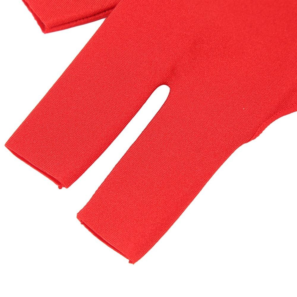 Breathable 3 Fingers Cue Gloves Three Finger Pool Cue Gloves Snooker Cue Glove Snooker Cue Sport