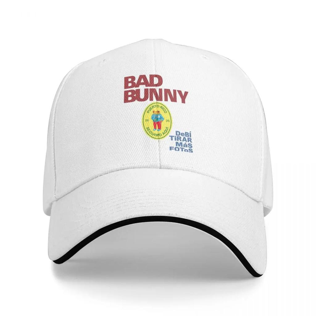 Bad Bunny DTMF Debi Tirar Mas Fotos Trucker Hats Outfits Vintage Snapback Hat For for Men Women Casquette Adjustable