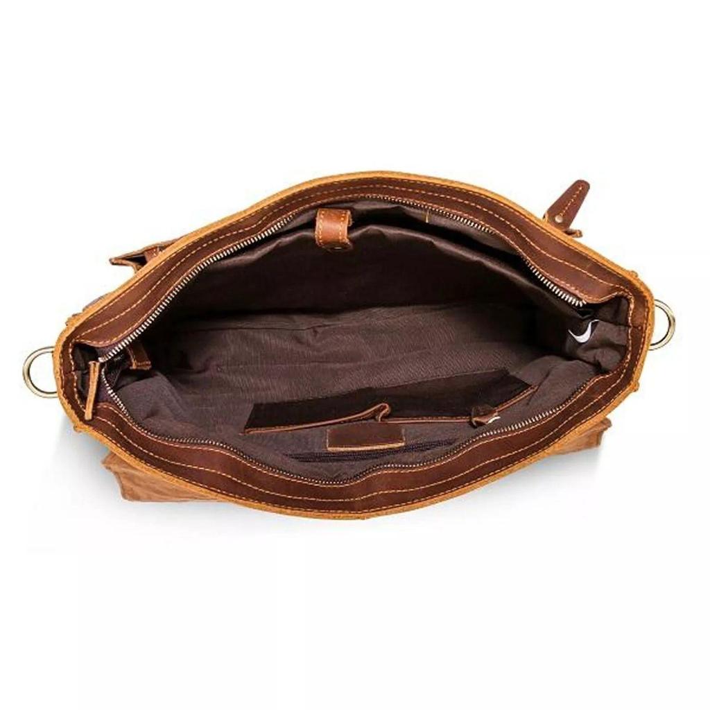 Büffelledertasche Computer Buffalo Hunter Leder Laptoptasche