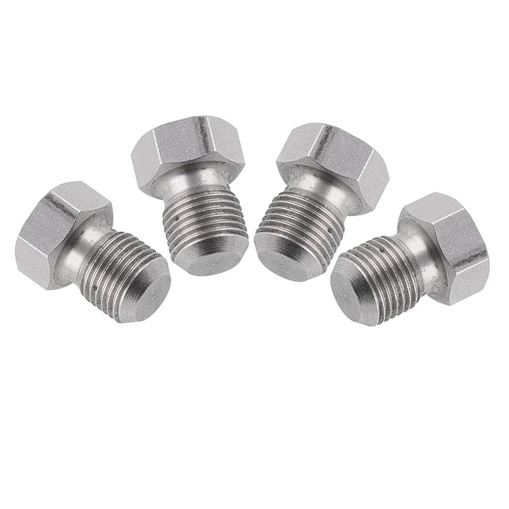 4Pcs Oil Squirter Plug Set Aluminum For Honda B17A B16 B16A B16A2 B18C