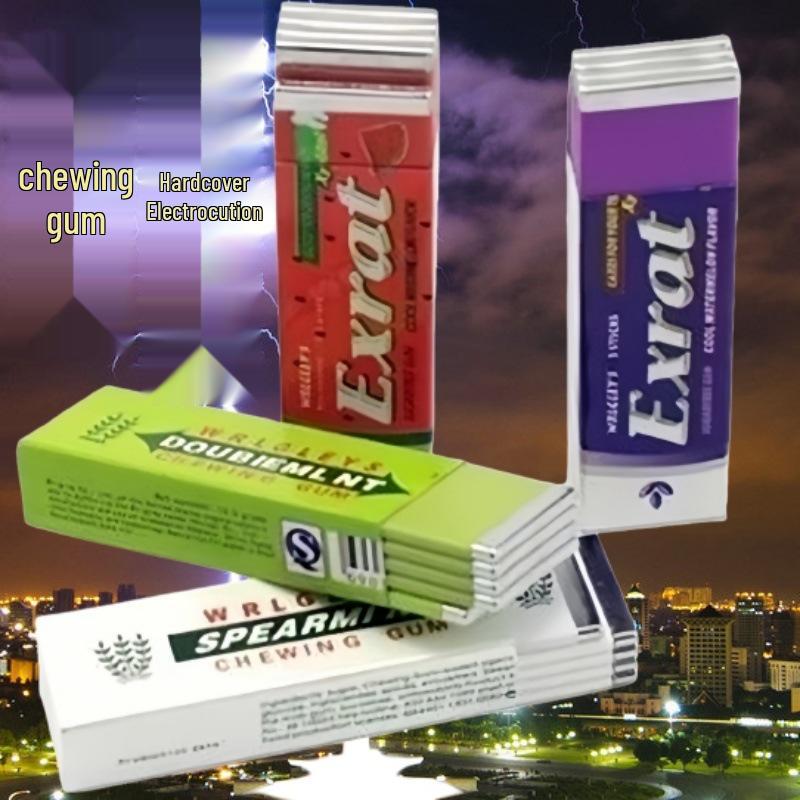 Second Gen Electric Shock Chewing Gum Prank - April Fools' Day Gag Toy
