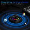 USB Volume Control Multimedia Controller Knob Adjuster Rotary Control Knob Computer Speaker Control For Win7/8/10/XP/Mac