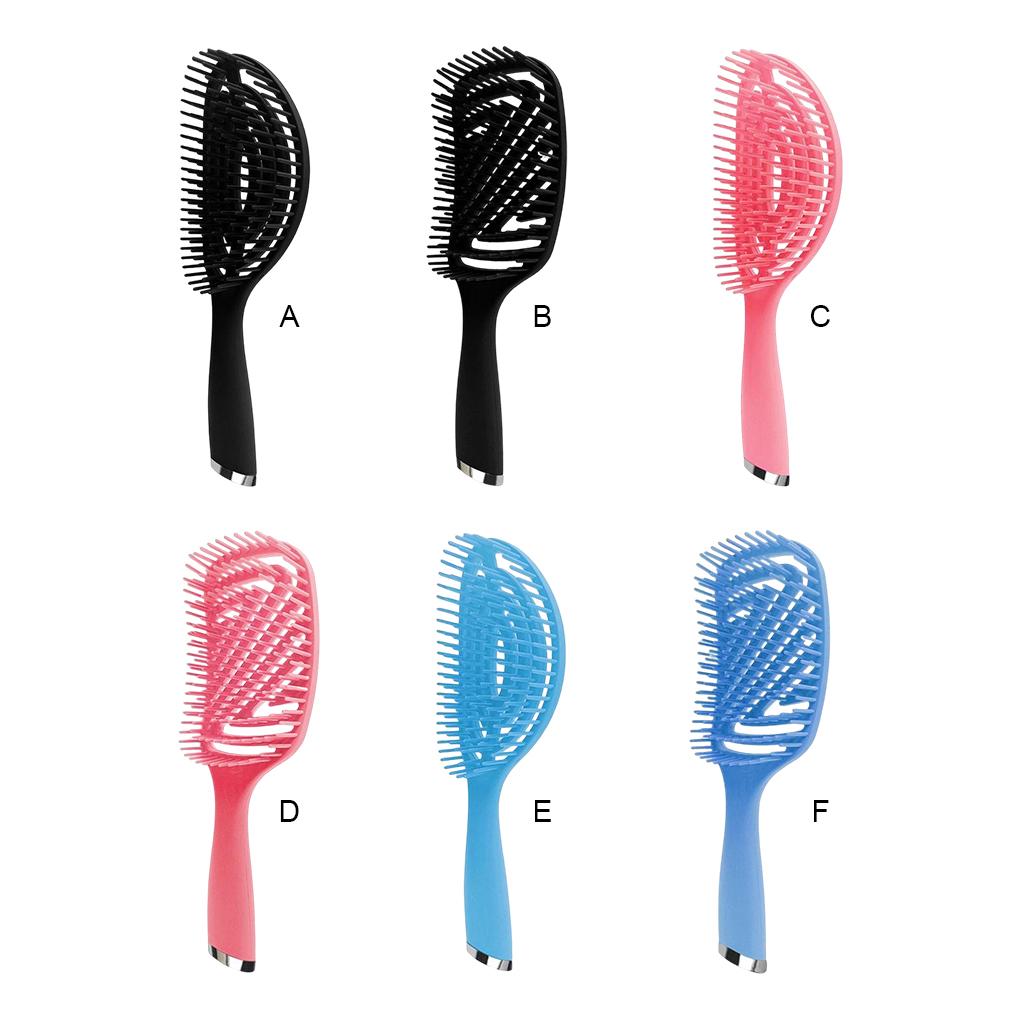Cepillo de pelo con ventilación, peine profesional, peines húmedos y secos, herramientas de estilismo saludable para salón, uso doméstico, desenredar rizado