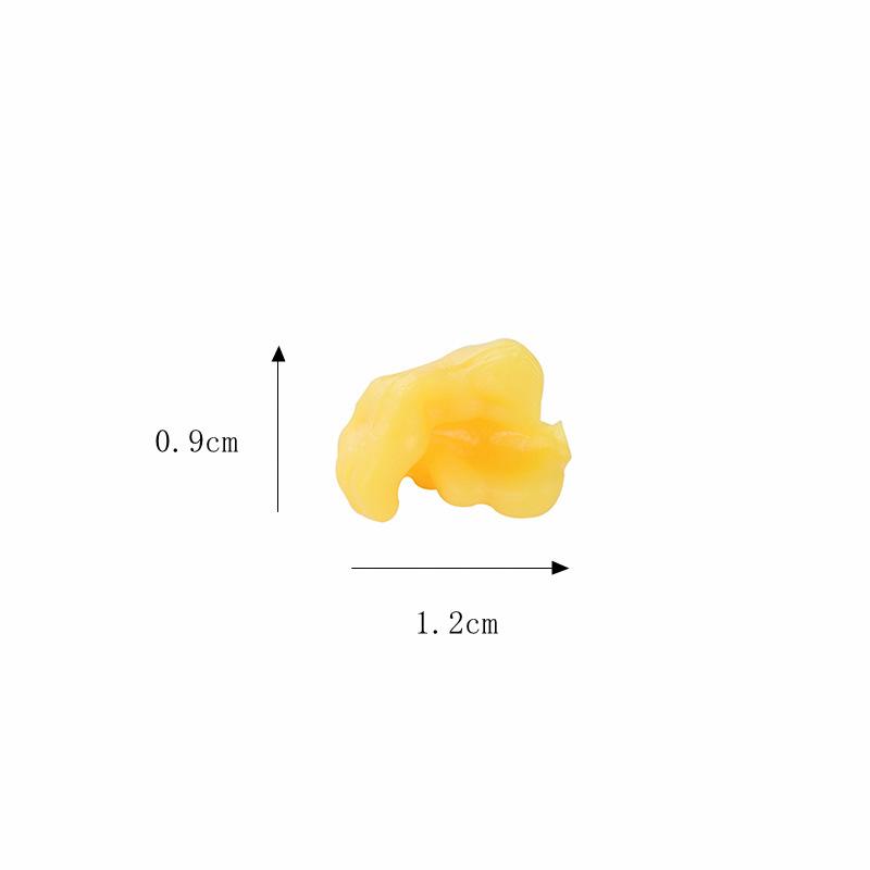PVC Simulation Parts Realistic Popcorn Slime Crystal Mud Filling DIY Edible Toy Decoration Accessories  100g/lot