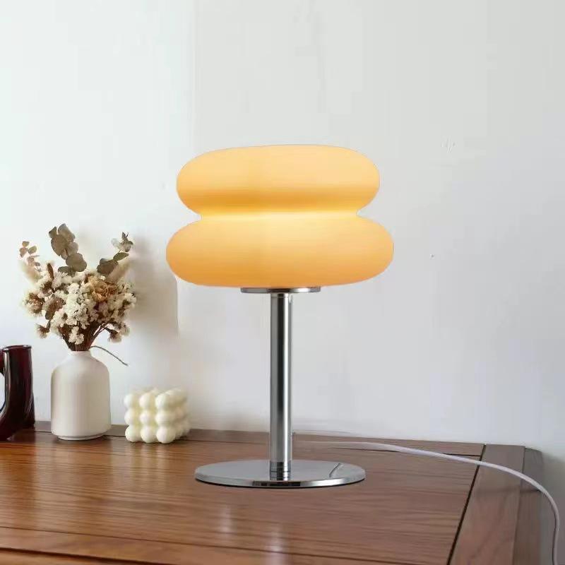 Nordic Bauhaus Mid-century Modern Creative Bedside Lamp for Minimalist Home Decor