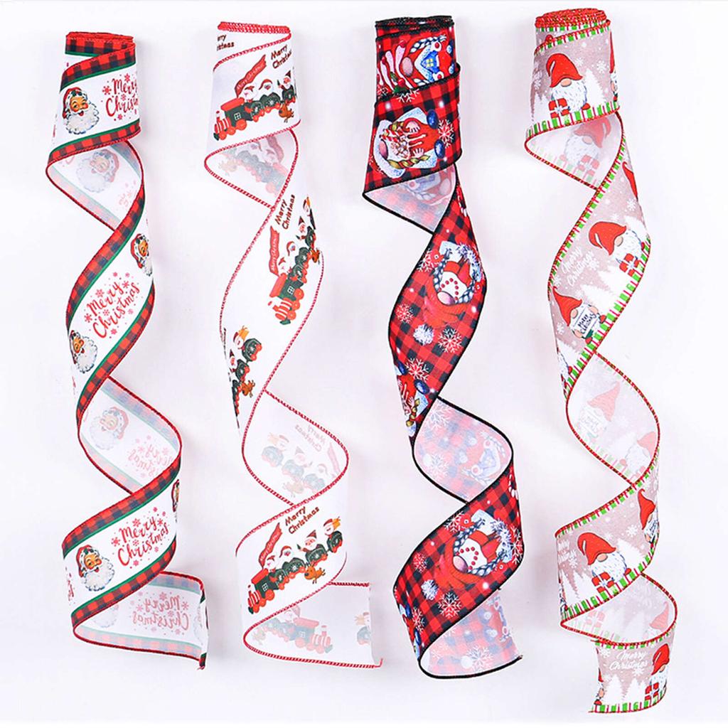 4pcs Christmas Tree Decoration Stripes