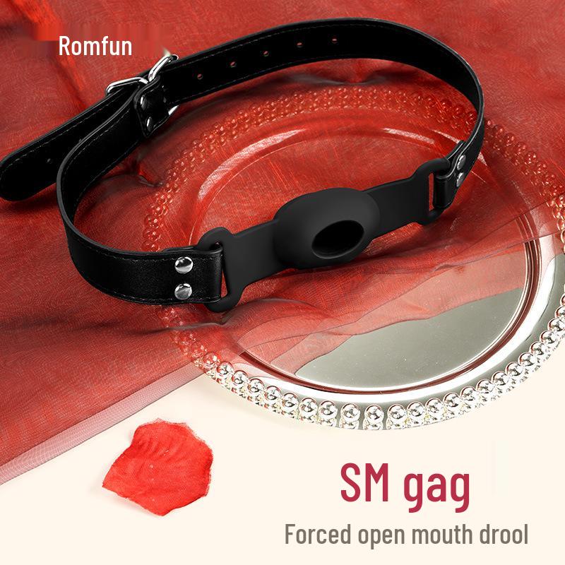 Silicone Ball Gag Mouth Opener for Couples - Adult BDSM Toy