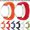 Cinturino Orologio in Nylon con Velcro a Gancio da 22mm per Garmin Fenix 8 7 6 Epix Pro 2 Forerunner 970 965 955 945 935 570 265 255 Braccialetto Orologio
