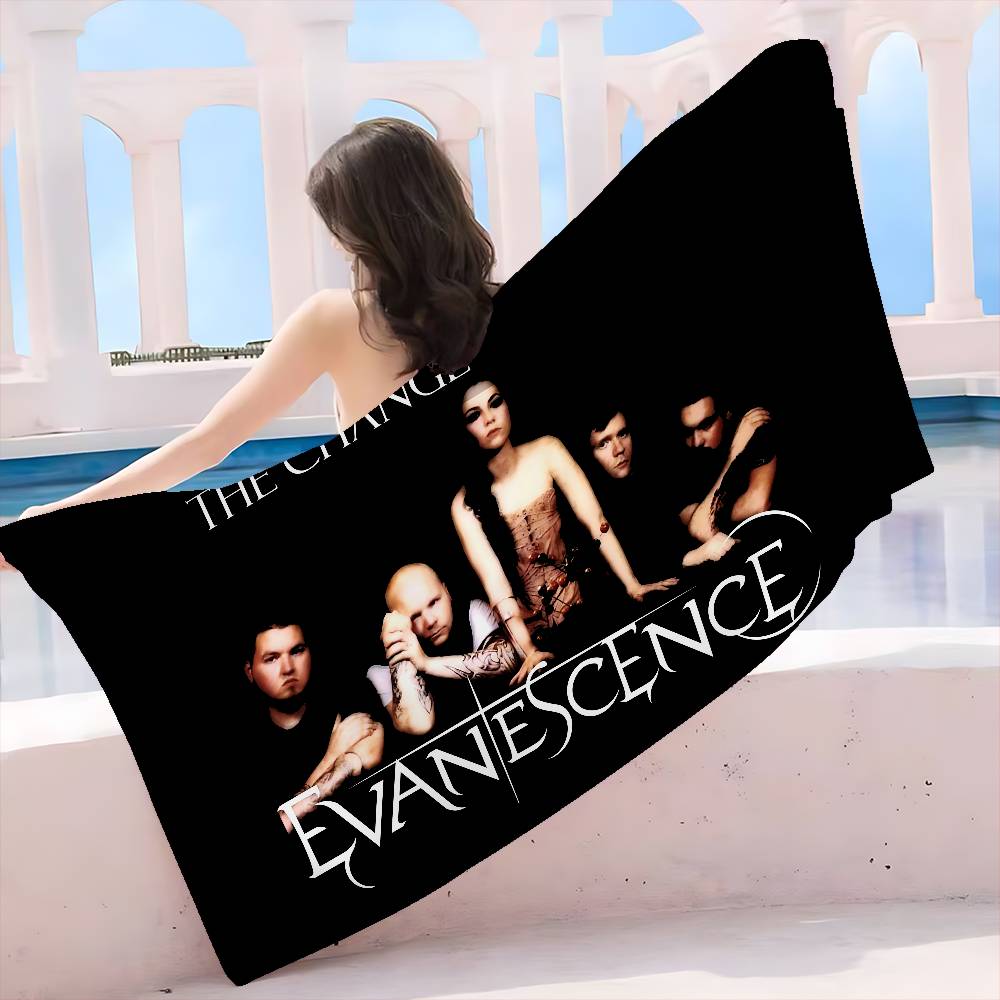 Rock Band E-Evanescences Microfiber Beach Towel Absorbent Quick dry Soft Yoga Swimming Resort Mountain Climbing Towel