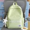 Schoolbag Japanese high-value lace girls schoolbag fresh and sweet candy-colored casual backpack large capacity lightweight backpack