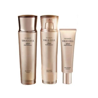 Triple Truecell Recovery 3 Set Anti Aging Skincare Set Toner 150ml Emulsion 130ml Cream 50ml Anti Aging K-Beauty