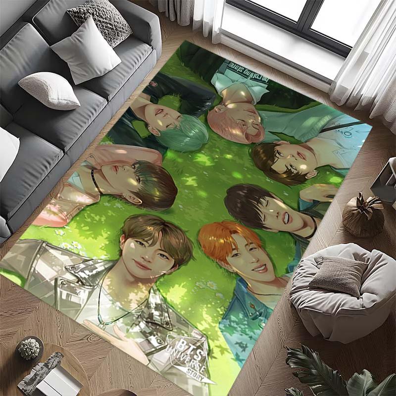 Harmony Diversity Carpet Living Room and Bedroom Mats Home Decor Christmas Gifts Dormitory Decoration Art