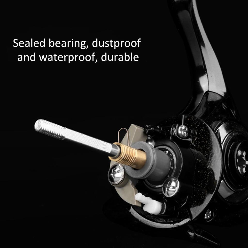 All Metal Fishing Line Wheel 45° Large Chamfer 5.2:1 Spinning Wheel Fishing ReelsDK3000