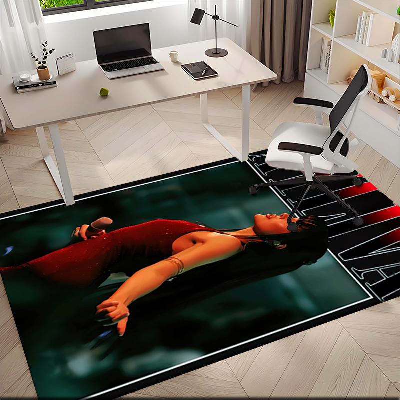 1pc Ayliva's album cover Carpet Rug for Living Room Bedroom Home Sofa Decoration,Kids play Non-slip Floor Mat
