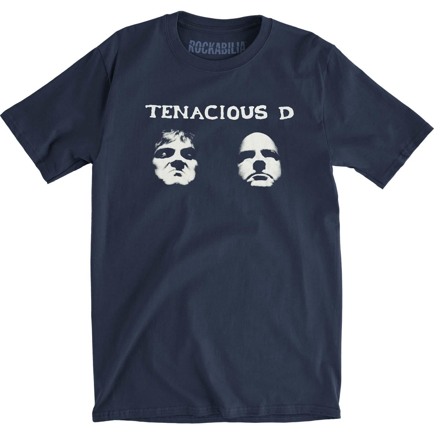 Mens Tenacious D Queen Slim Fit T-shirt Medium Navy S