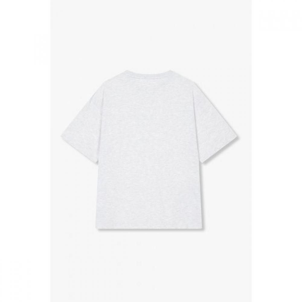 STudio Tomboy Logo Embroidery Hidden PockeT T shirT  91u5222195cT 