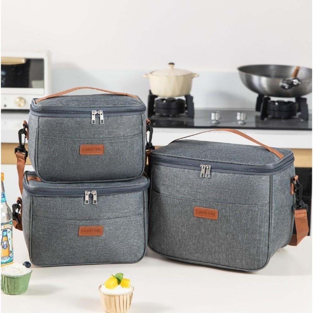 Portable Multifunctional Lunch Bag Large Capacity Thermal Waterproof Insulated Bag Travel Cooler Picnic Lunch Box Outdoor